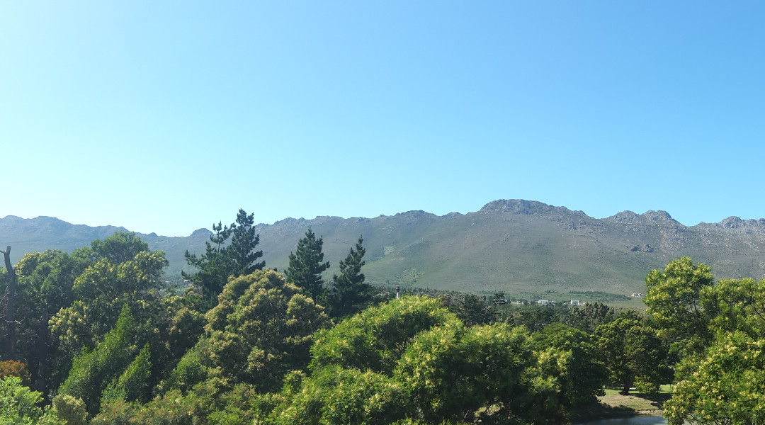 view Hottentots Hollands Mountains